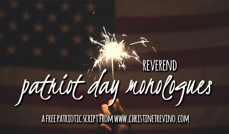 Reverend [Patriot Day Monologue]