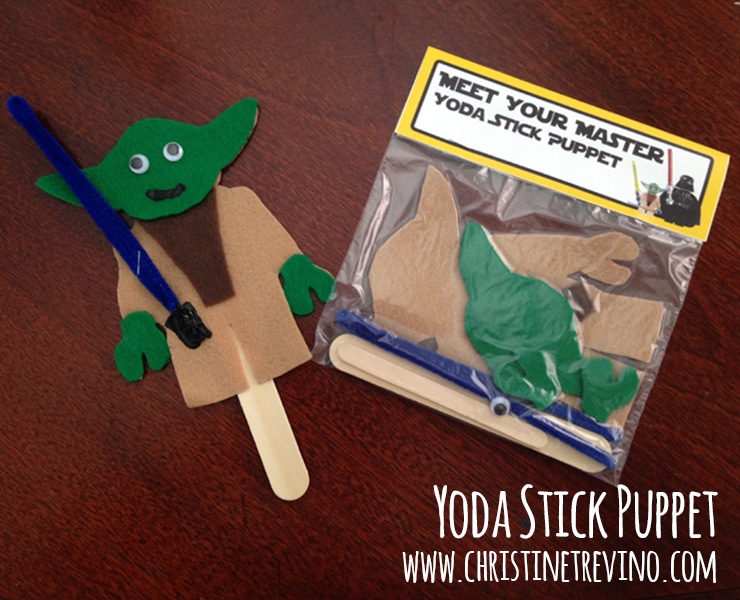 Yoda Stick Puppet