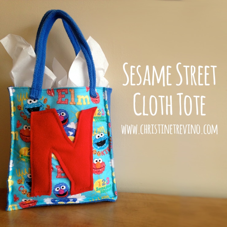Sesame Street Cloth Tote