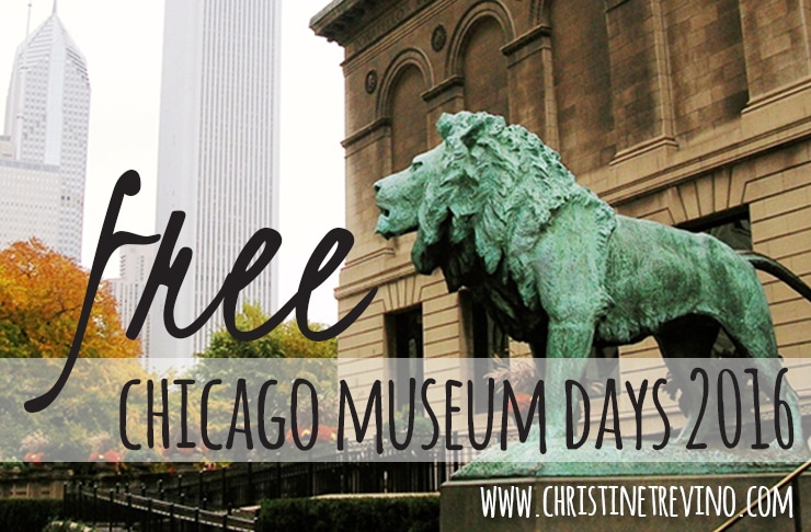 Free Chicago Museum Days 2016