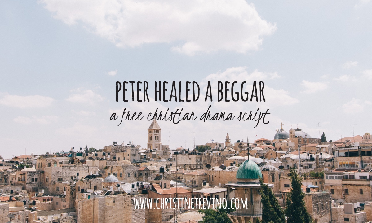 Peter Healed a Beggar