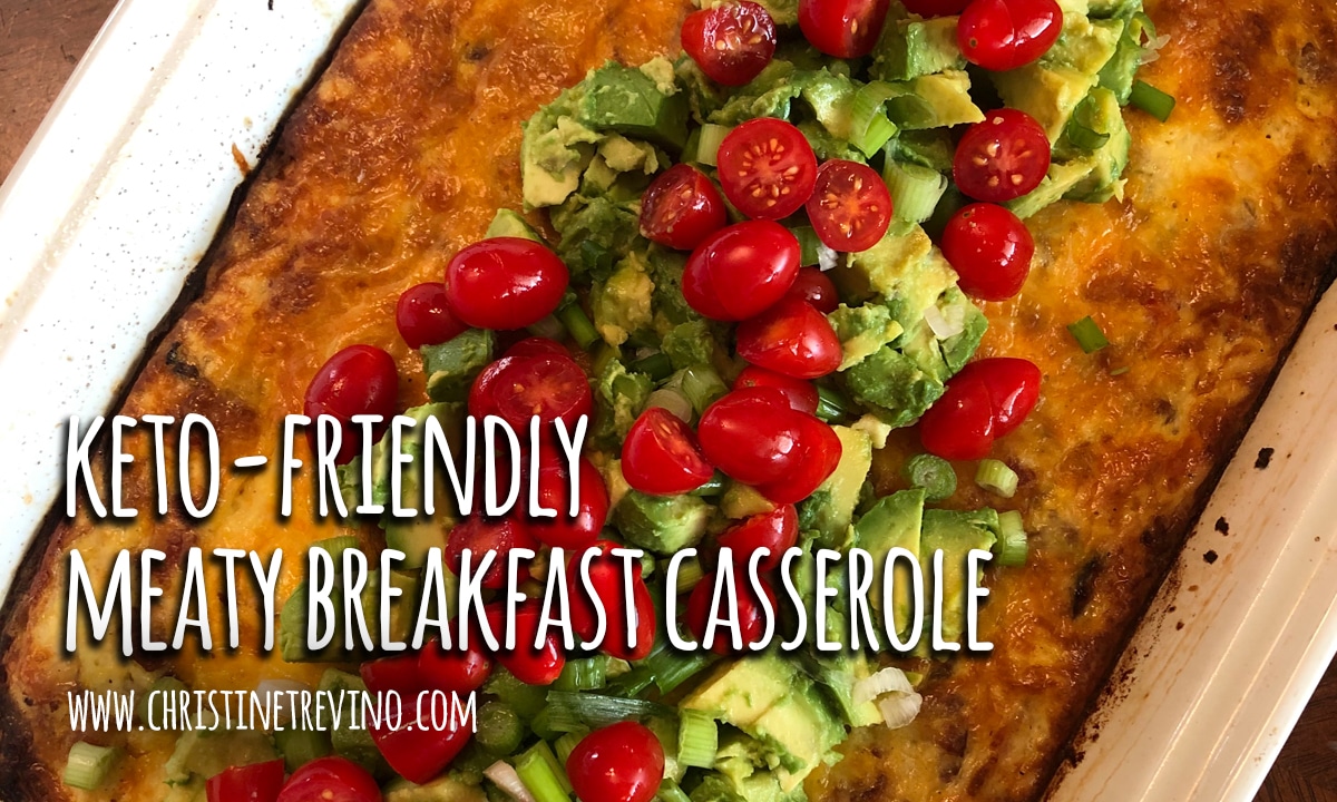 Keto-Friendly Meaty Breakfast Casserole