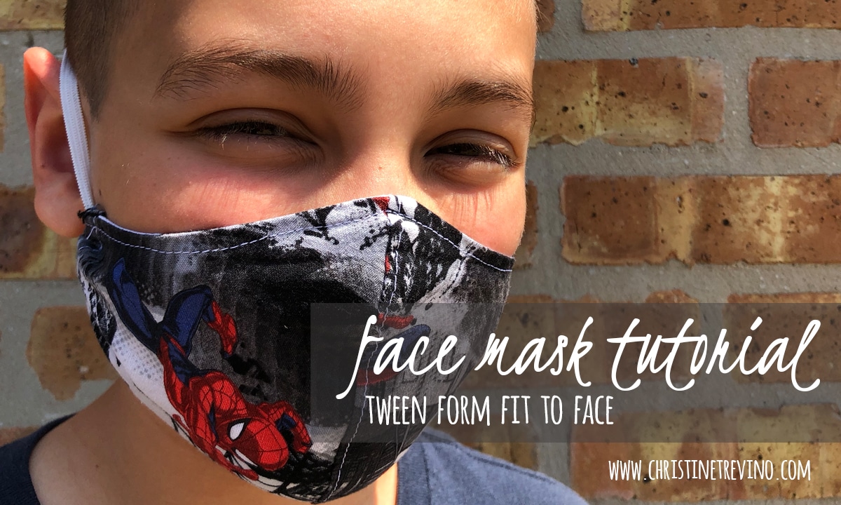 Face Mask Tutorial | Tween Form Fit to Face