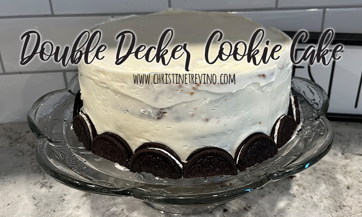 Double Decker Cookie Cake