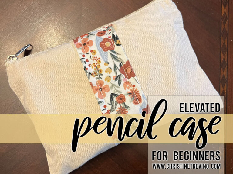 Elevated Pencil Case for Beginners